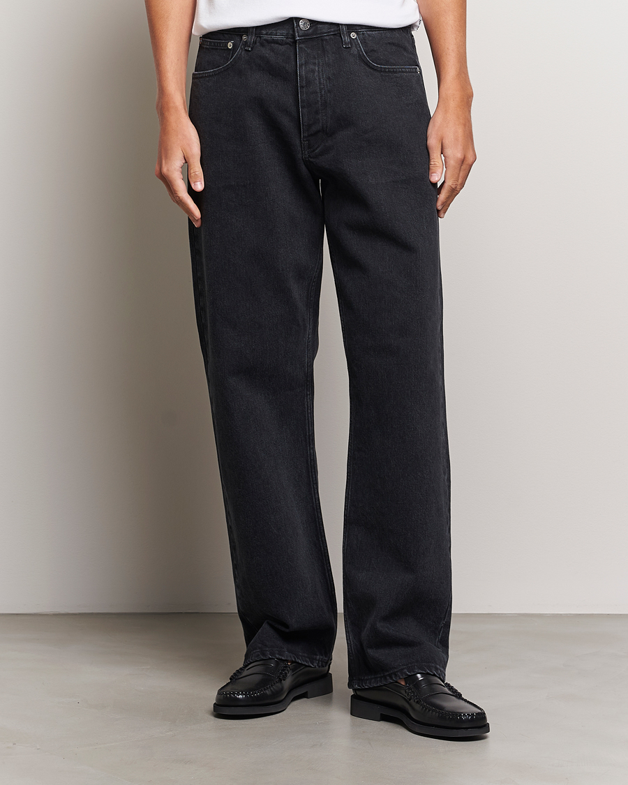 Herr | Skjortor | Sunflower | Loose Jeans Black Wash 2