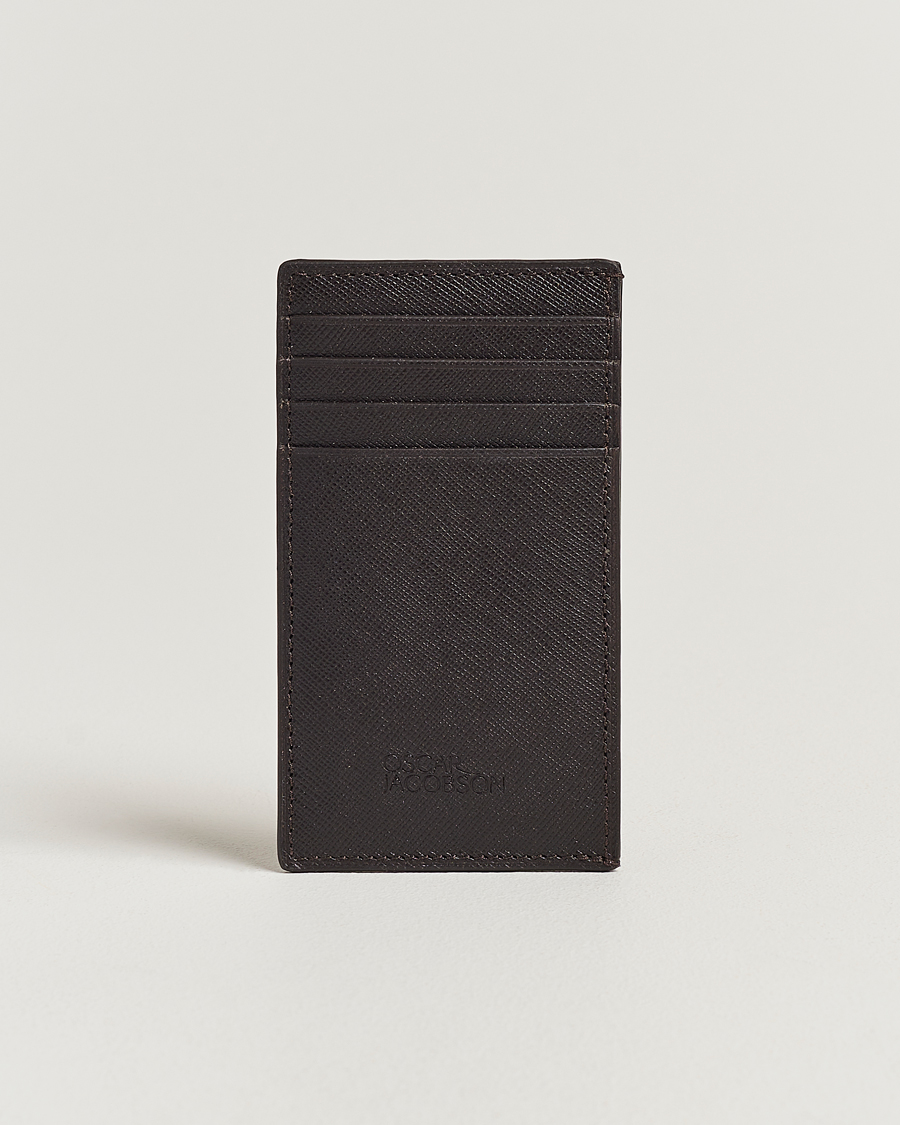 Herr | Plånböcker | Oscar Jacobson | Card Holder Leather Forastero Brown