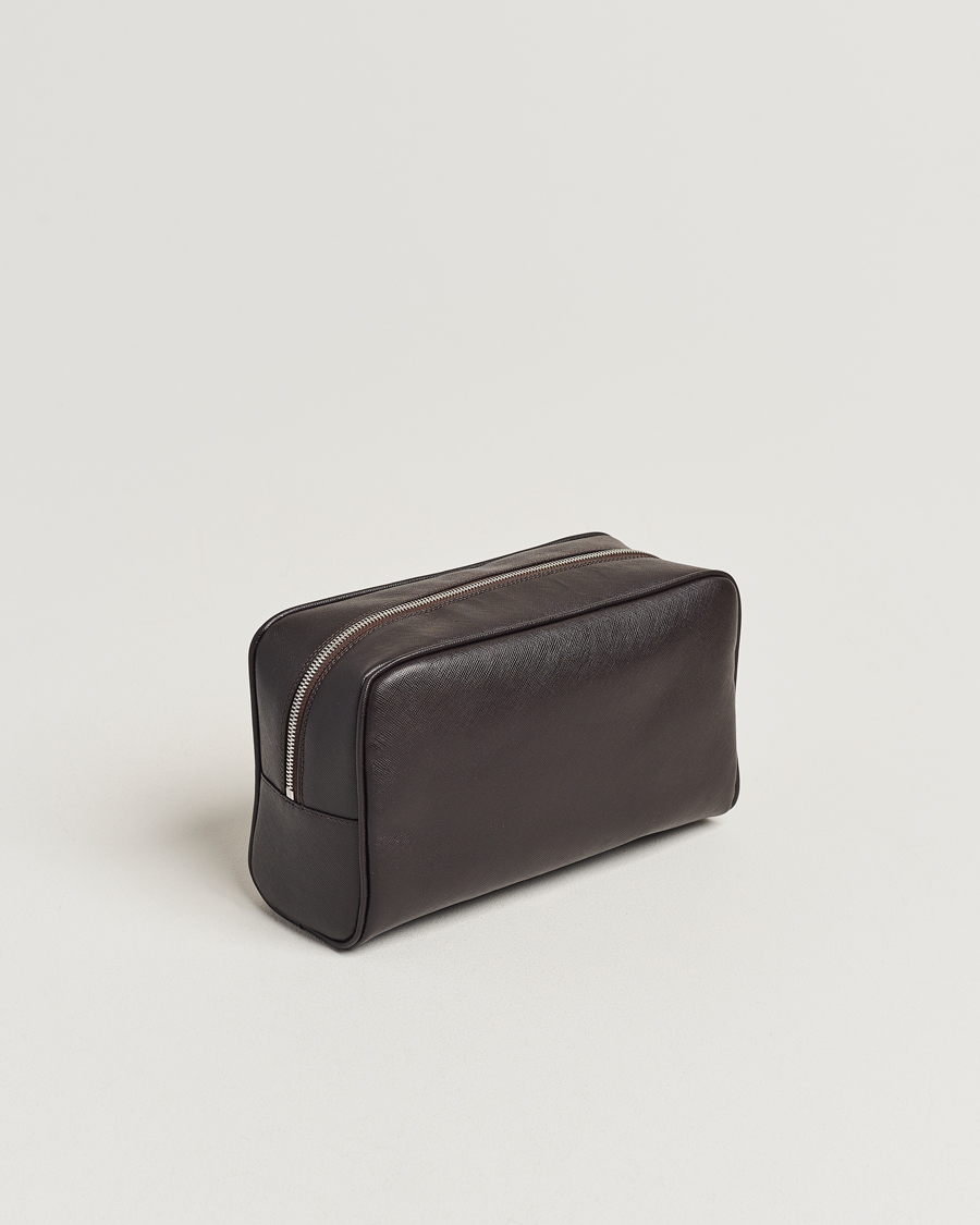 Herr | Senast inkommet | Oscar Jacobson | Grooming Leather Case Forastero Brown