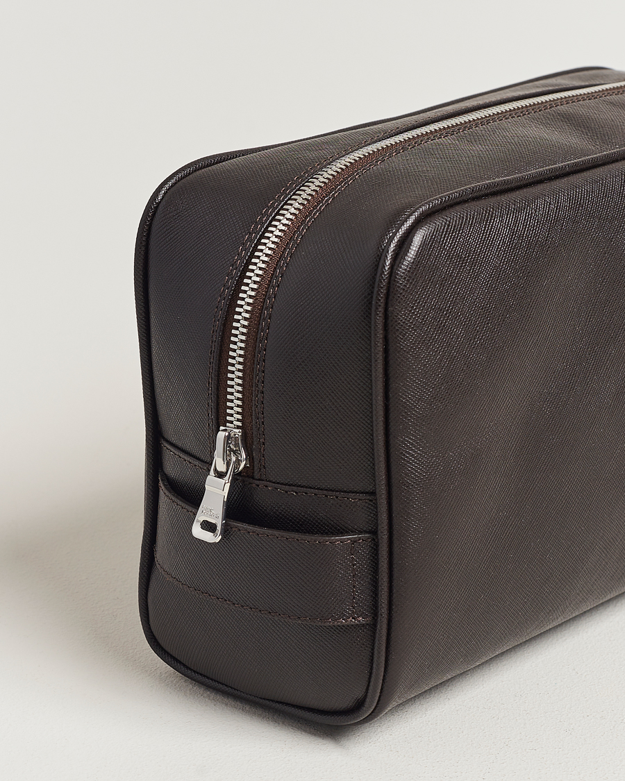 Herr | Väskor | Oscar Jacobson | Grooming Leather Case Forastero Brown