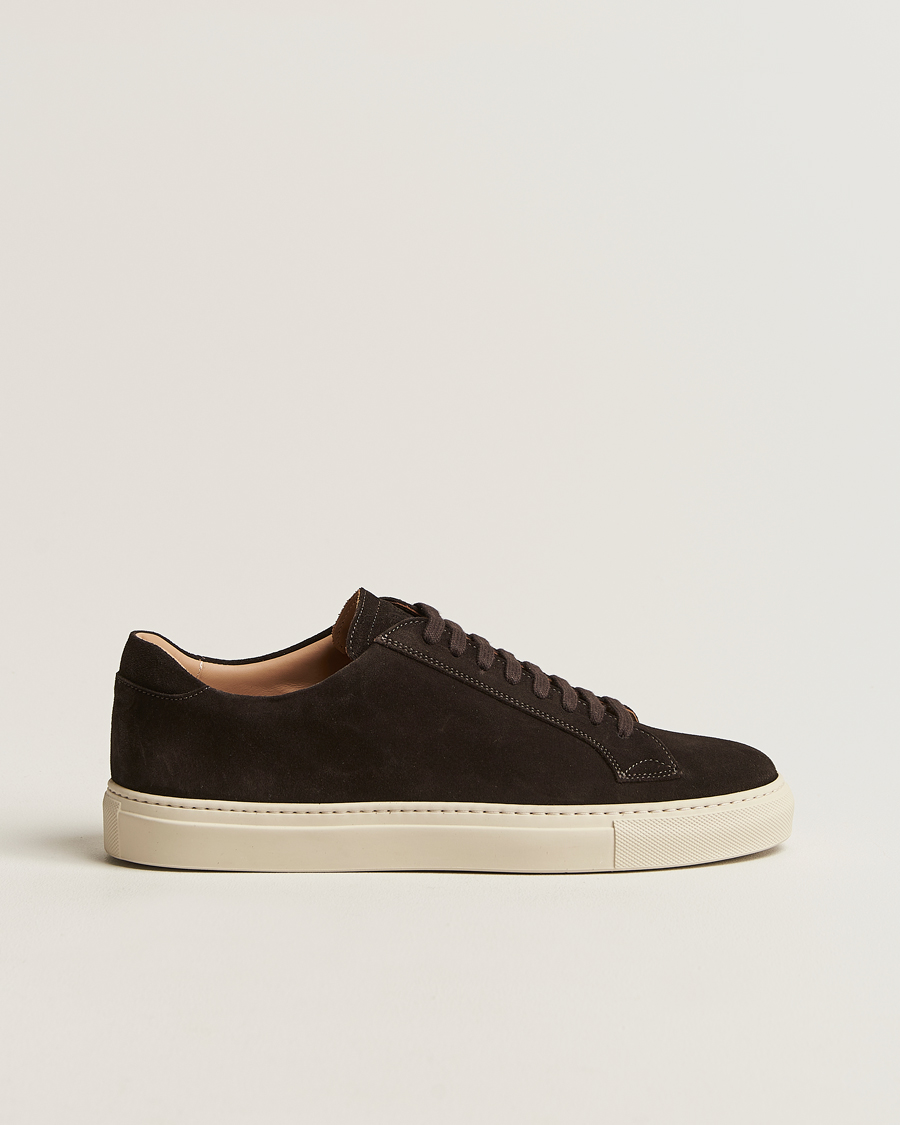Herr | Sneakers | Sweyd | 055 Suede Sneaker Dark Brown