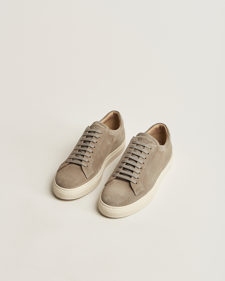 Herr | Mockaskor | Sweyd | 055 Suede Sneaker Taupe