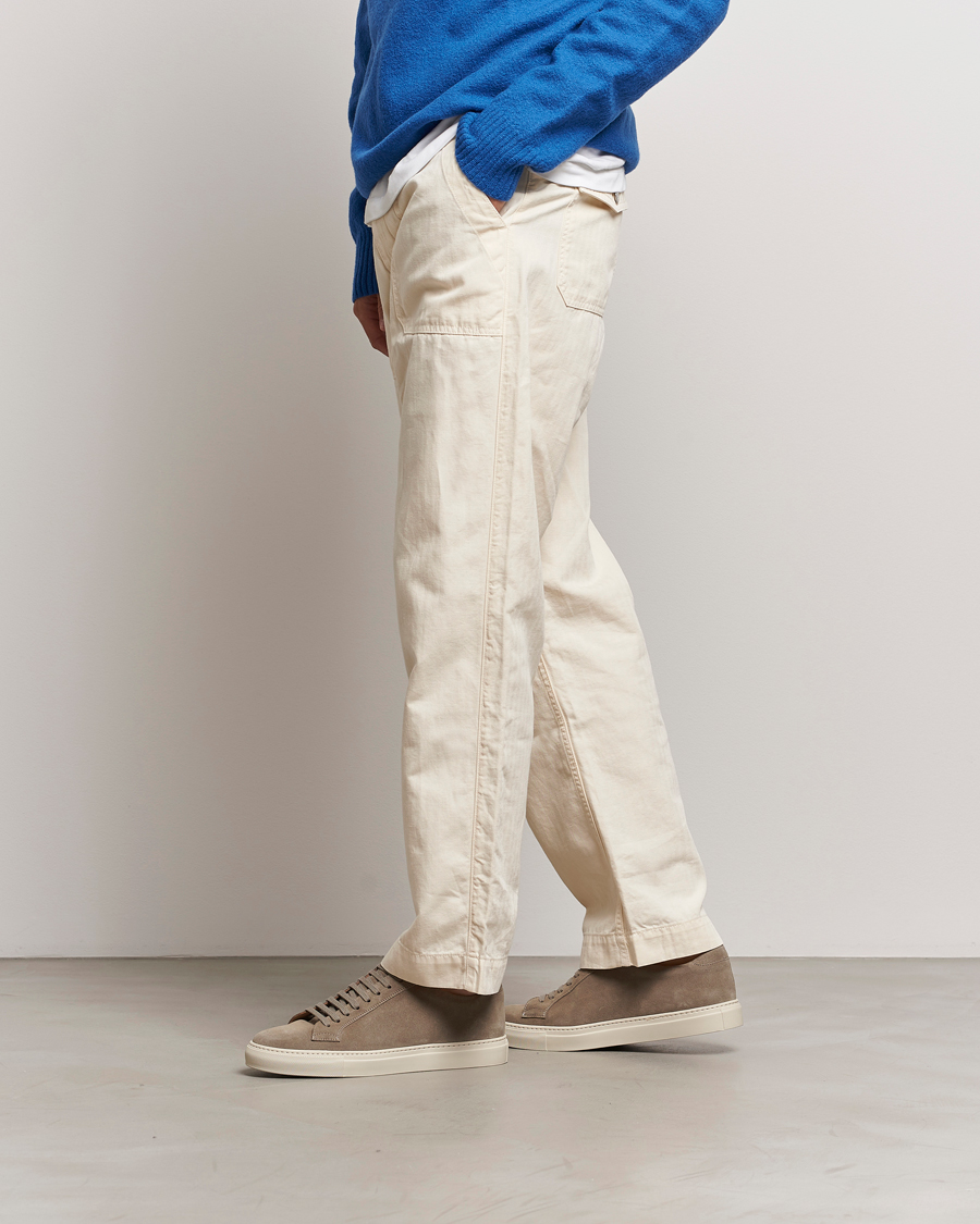 Herr | Sneakers | Sweyd | 055 Suede Sneaker Taupe