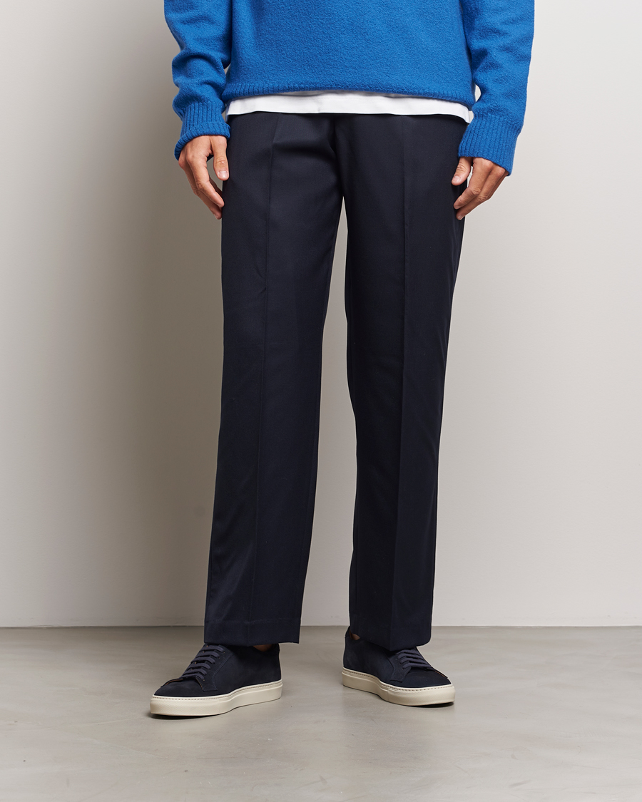 Herr | Sneakers | Sweyd | 055 Suede Sneaker Navy