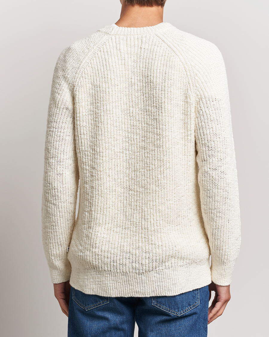 Herr | Tröjor | NN07 | Jacobo Heavy Knitted Sweater Cream