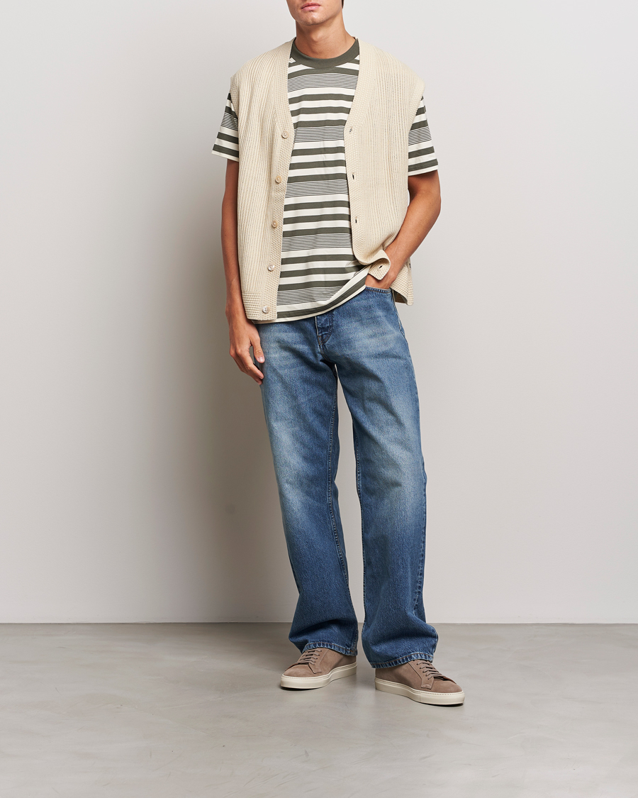 Herr | Tröjor | NN07 | Reece Knitted Vest Ecru