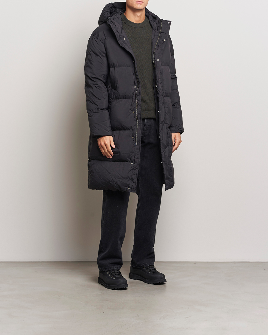 Herr | Jackor | NN07 | Pascal Padded Long Puffer Jacket Black