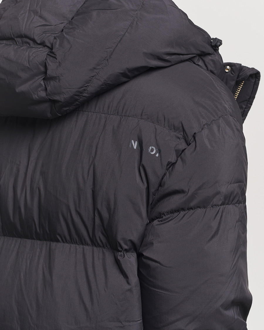 Herr | Jackor | NN07 | Pascal Padded Long Puffer Jacket Black