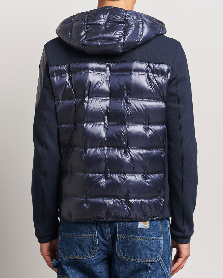 Herr | Jackor | Parajumpers | Gyles Piquet Puffer Hybrid Jacket Blue Navy