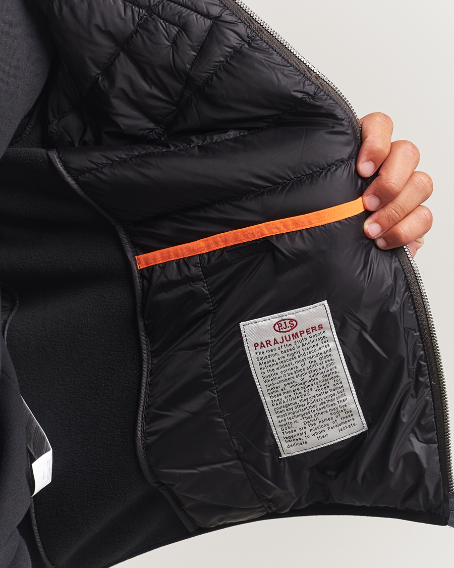 Herr | Jackor | Parajumpers | Jayden Warm Up Hybrid Jacket Black