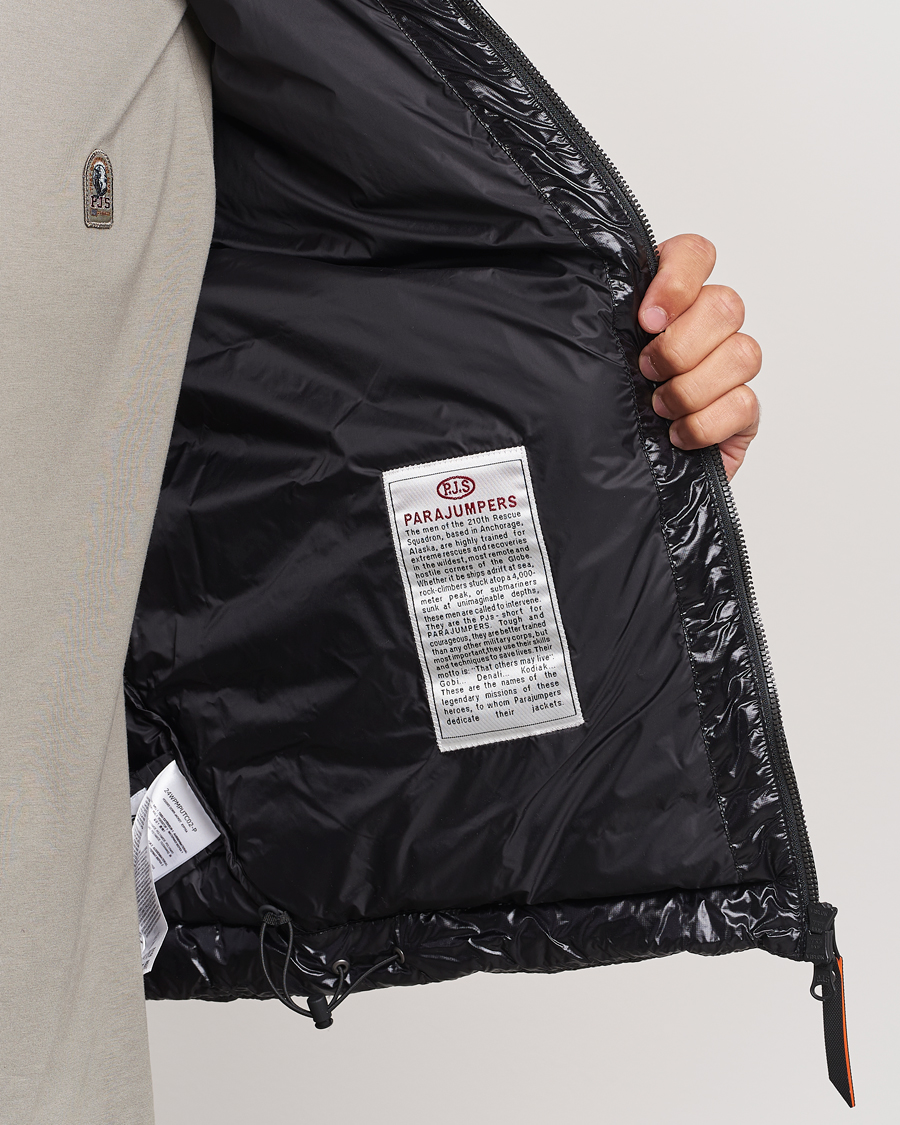 Herr | Jackor | Parajumpers | Miroku Techno Puffer Hodded Jacket Black