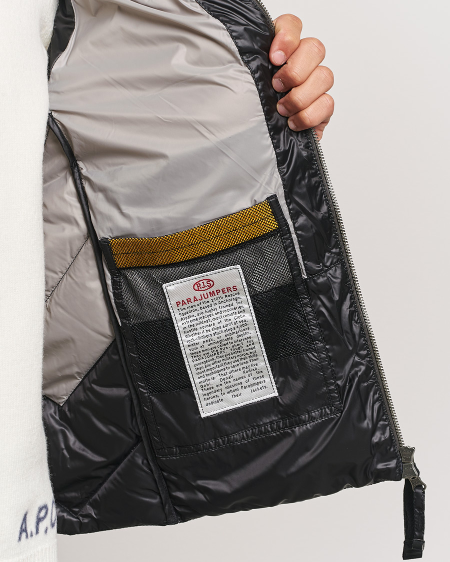 Herr | Västar | Parajumpers | Jeordie Sheen Vest Black