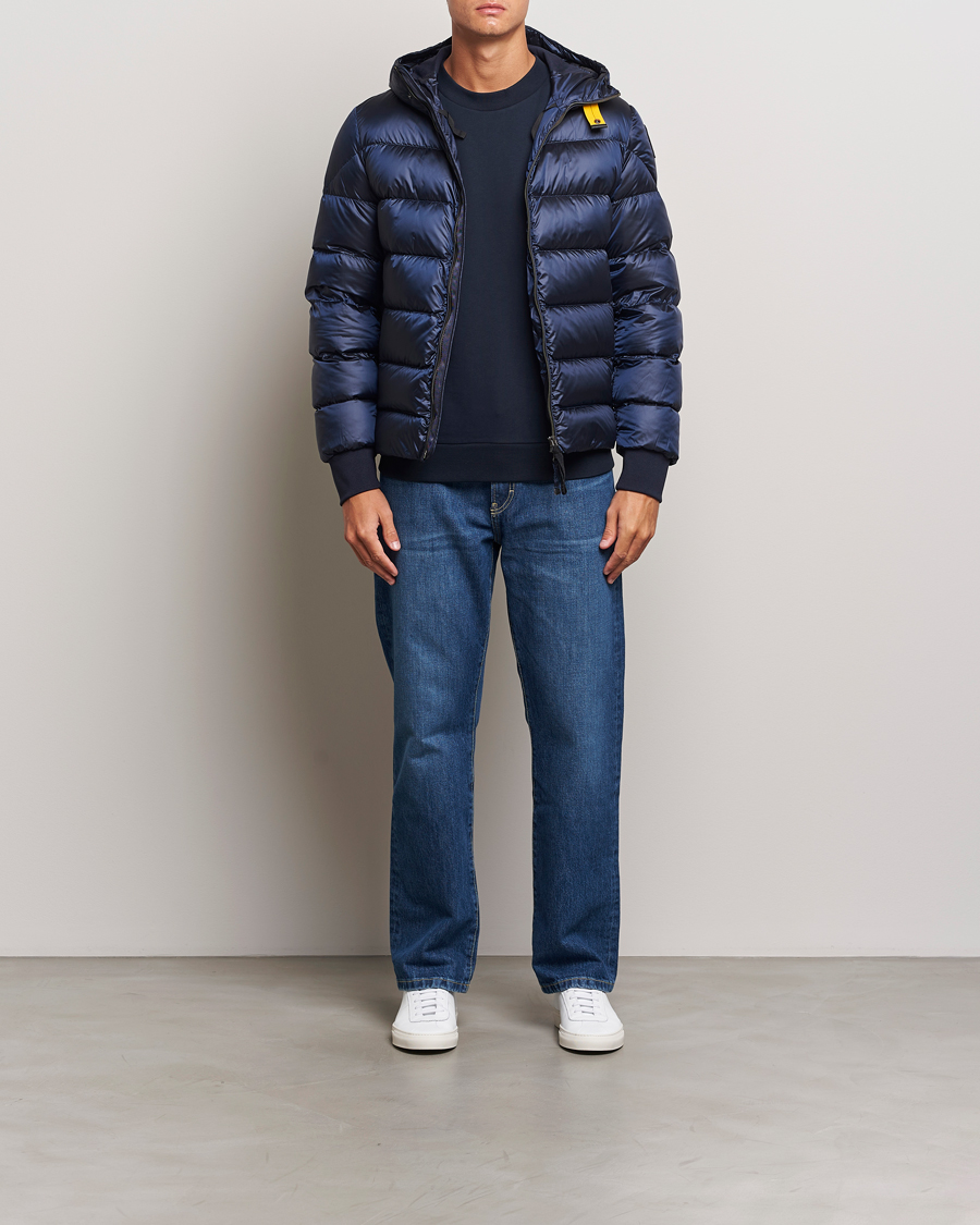 Herr | Jackor | Parajumpers | Pharrel Sheen High Gloss Jacket Blue Navy