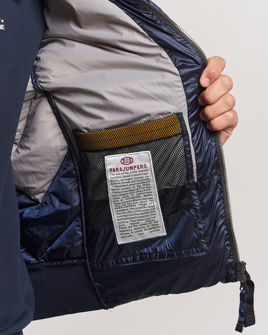 Herr | Jackor | Parajumpers | Pharrel Sheen High Gloss Jacket Blue Navy