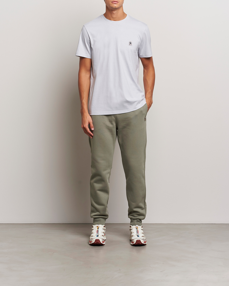 Herr | T-Shirts | Parajumpers | Basic Patch T-Shirt Lunar Rock