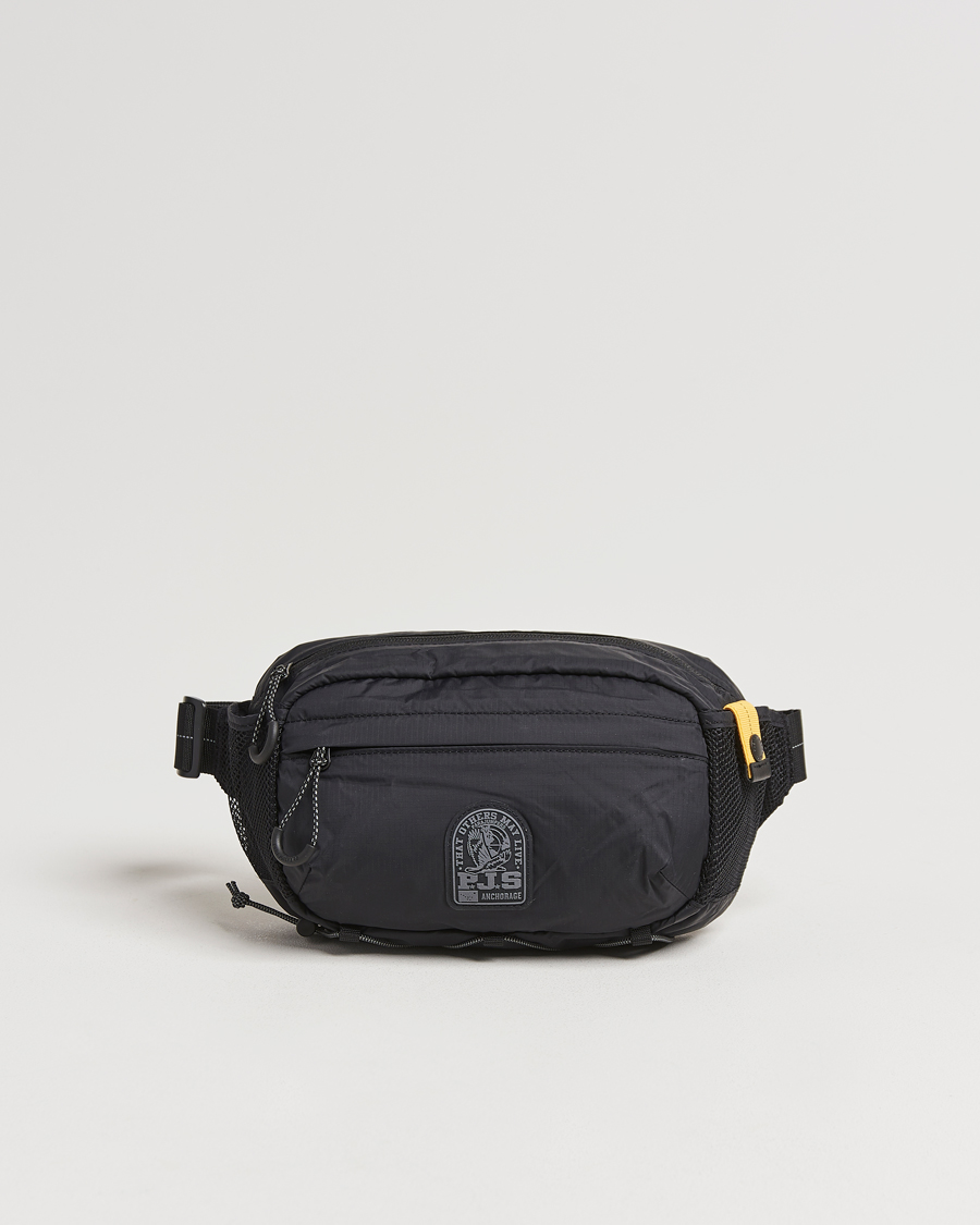 Herr | Parajumpers Edric Nylon Ripstop Washbag Black | Parajumpers | Edric Nylon Ripstop Washbag Black