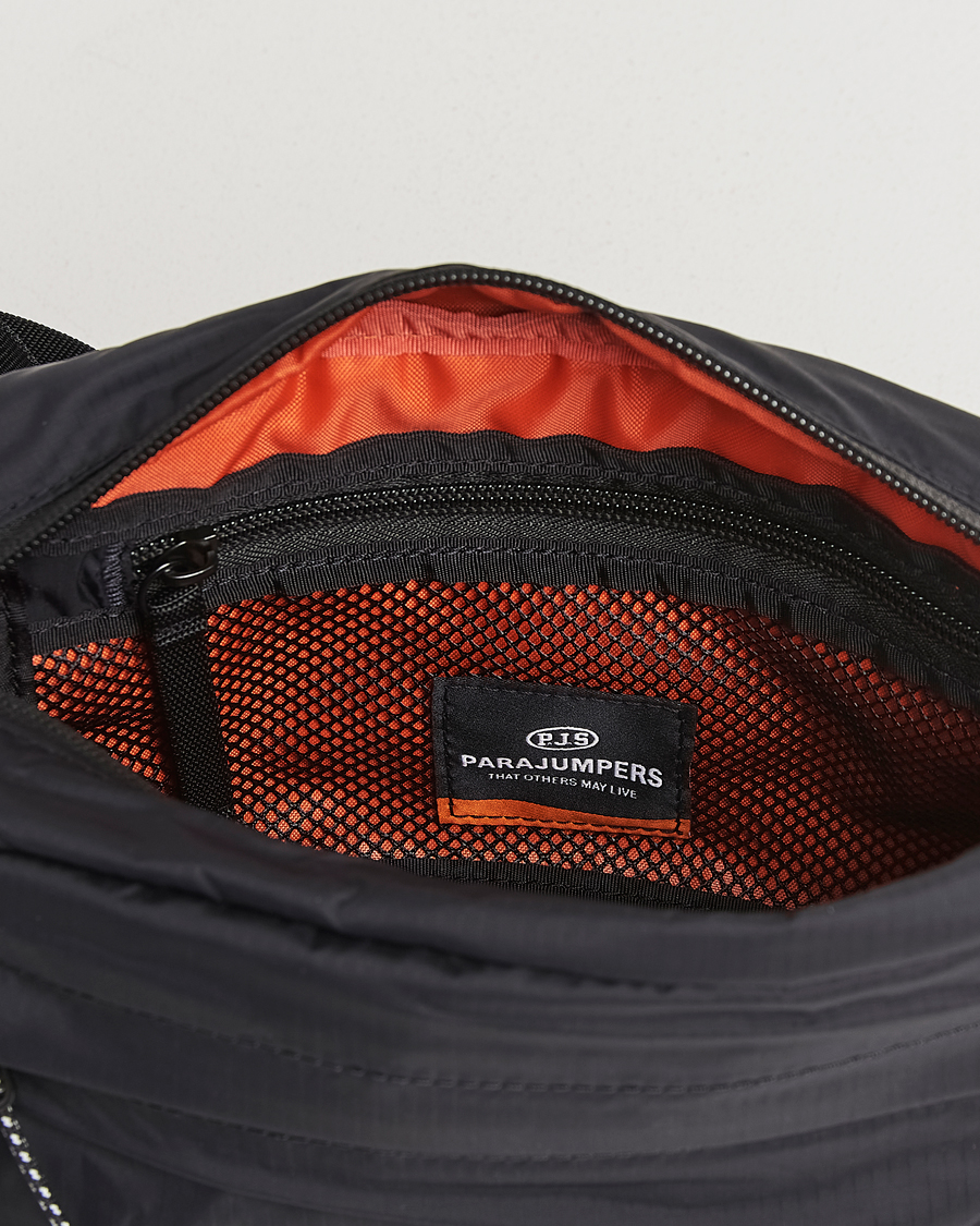 Herr | Parajumpers Edric Nylon Ripstop Washbag Black | Parajumpers | Edric Nylon Ripstop Washbag Black