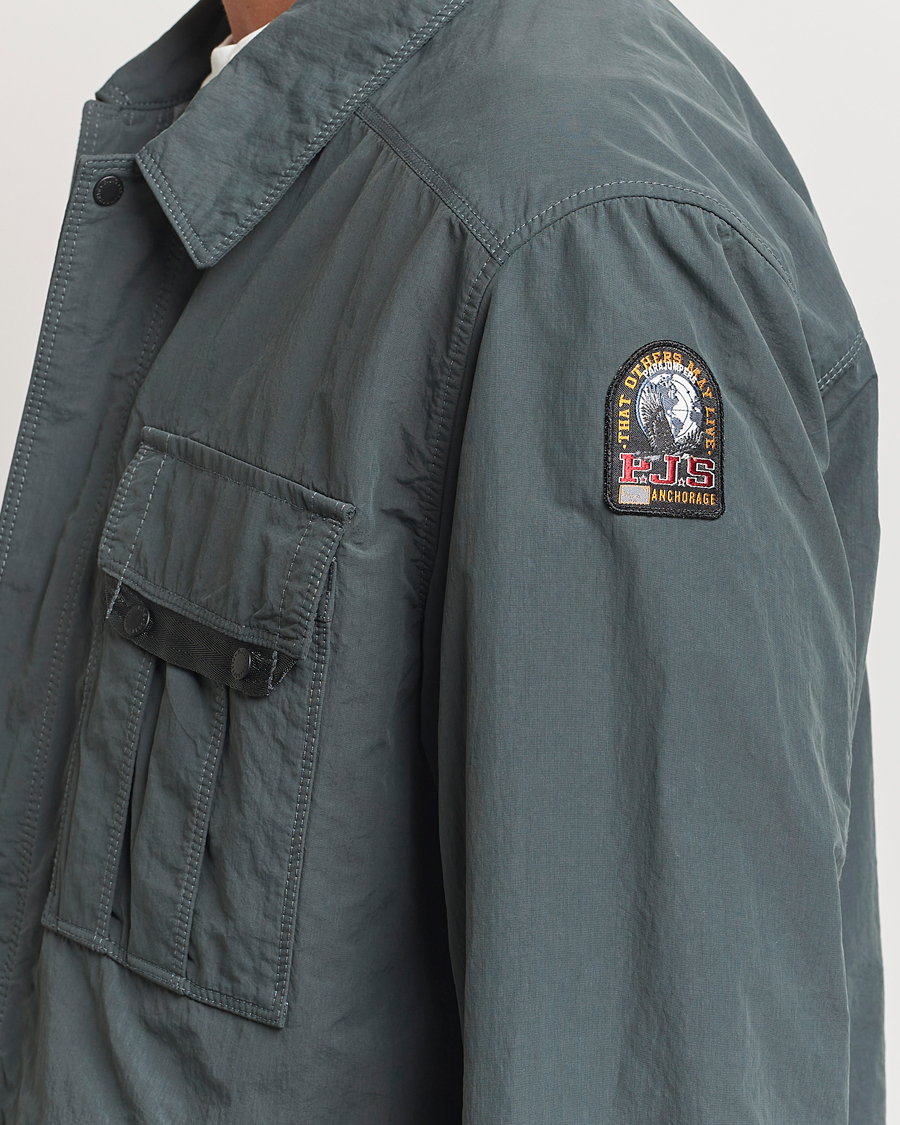 Herr | Jackor | Parajumpers | Miura Peached Poplin Shirt Jacket Green Gables