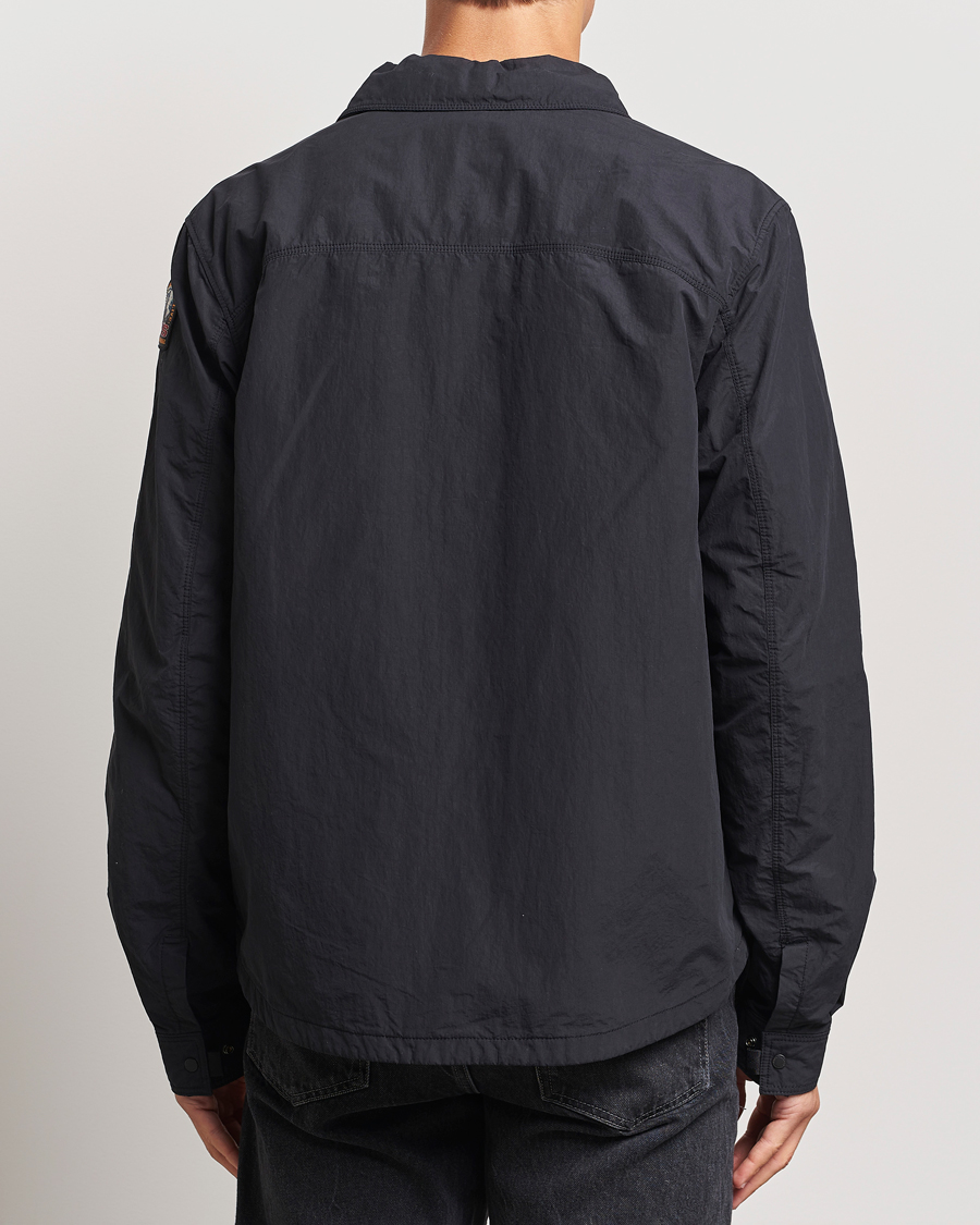 Herr | Jackor | Parajumpers | Miura Peached Poplin Shirt Jacket Black