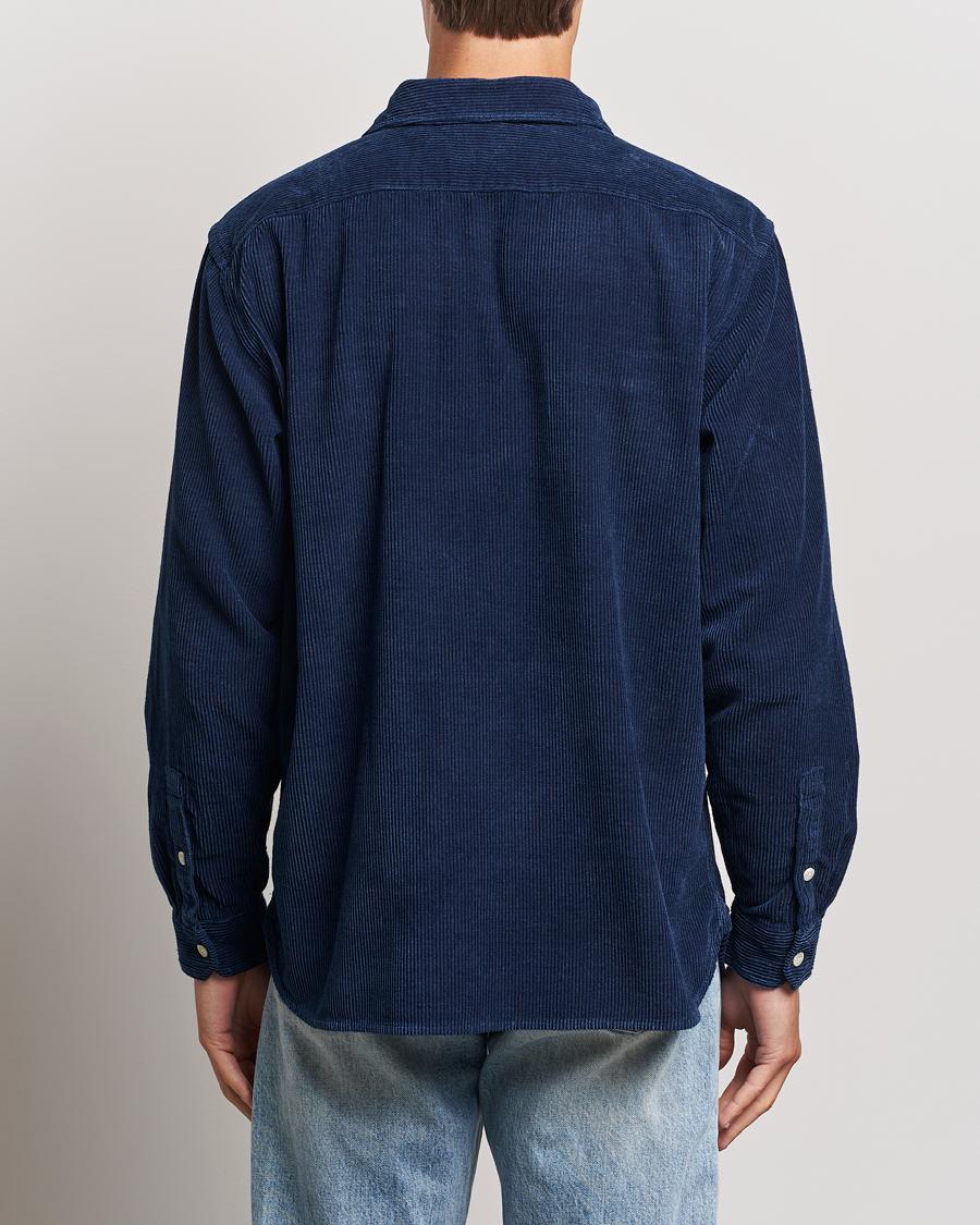 Herr | Skjortor | Levi's | Jackson Corduroy Worker Shirt Enzo Vintage Indigo