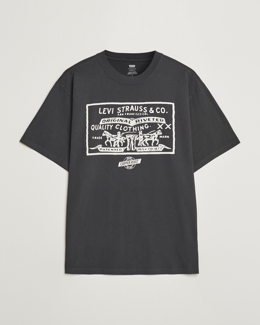Herr | T-Shirts | Levi's | Vintage Fit Graphic T-Shirt Pirate Black
