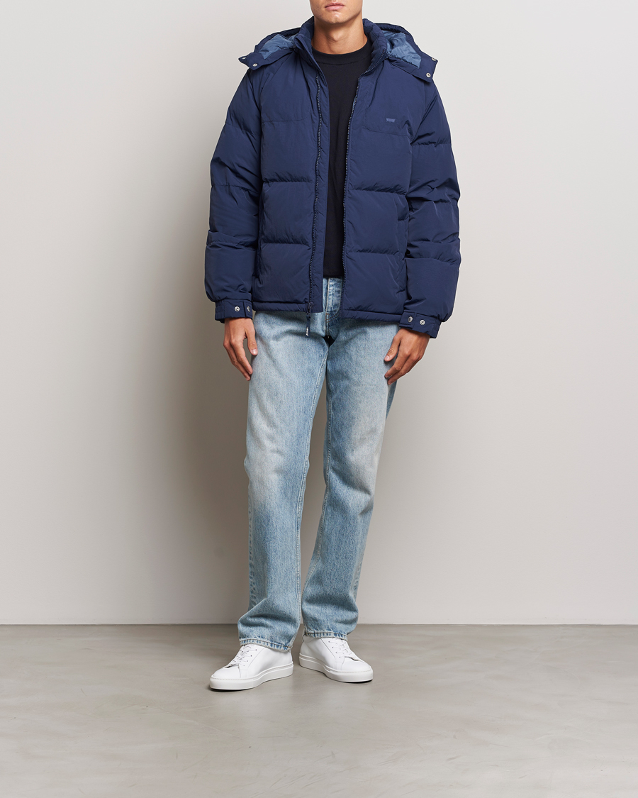 Herr | Jackor | Levi's | Rockridge Short Puffer Jacket Dress Blues