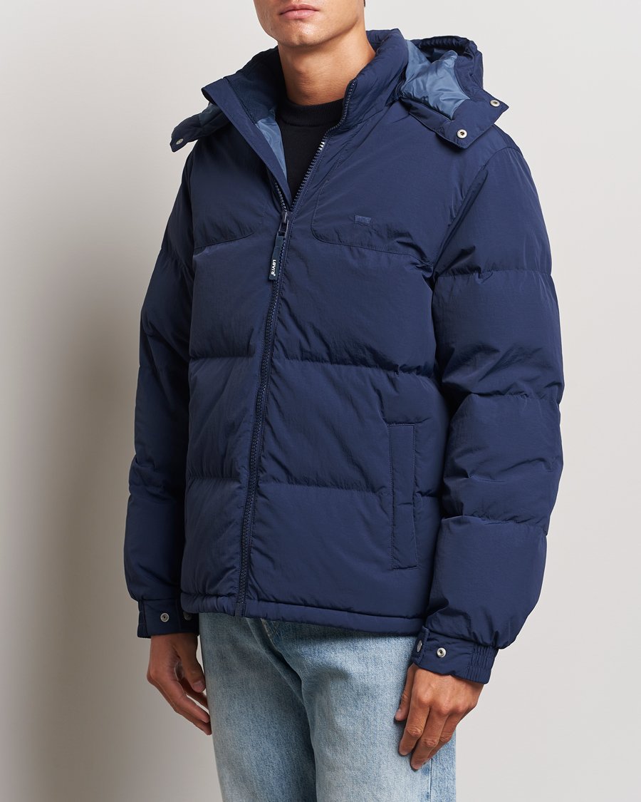 Herr | Jackor | Levi's | Rockridge Short Puffer Jacket Dress Blues