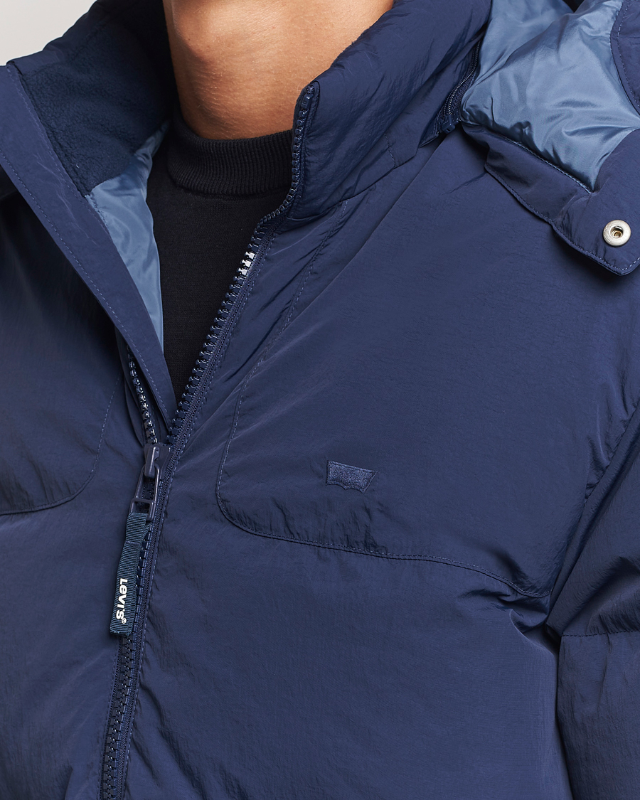 Herr | Jackor | Levi's | Rockridge Short Puffer Jacket Dress Blues