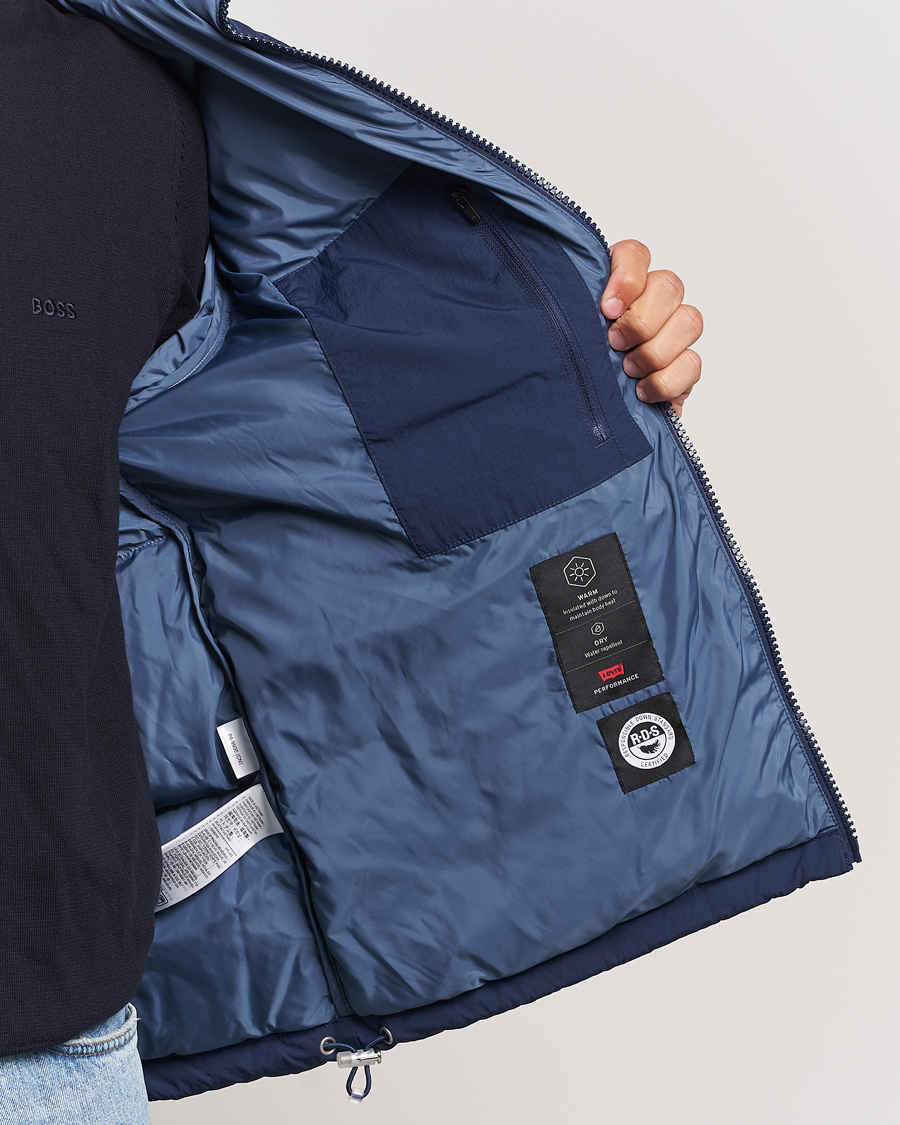 Herr | Jackor | Levi's | Rockridge Short Puffer Jacket Dress Blues