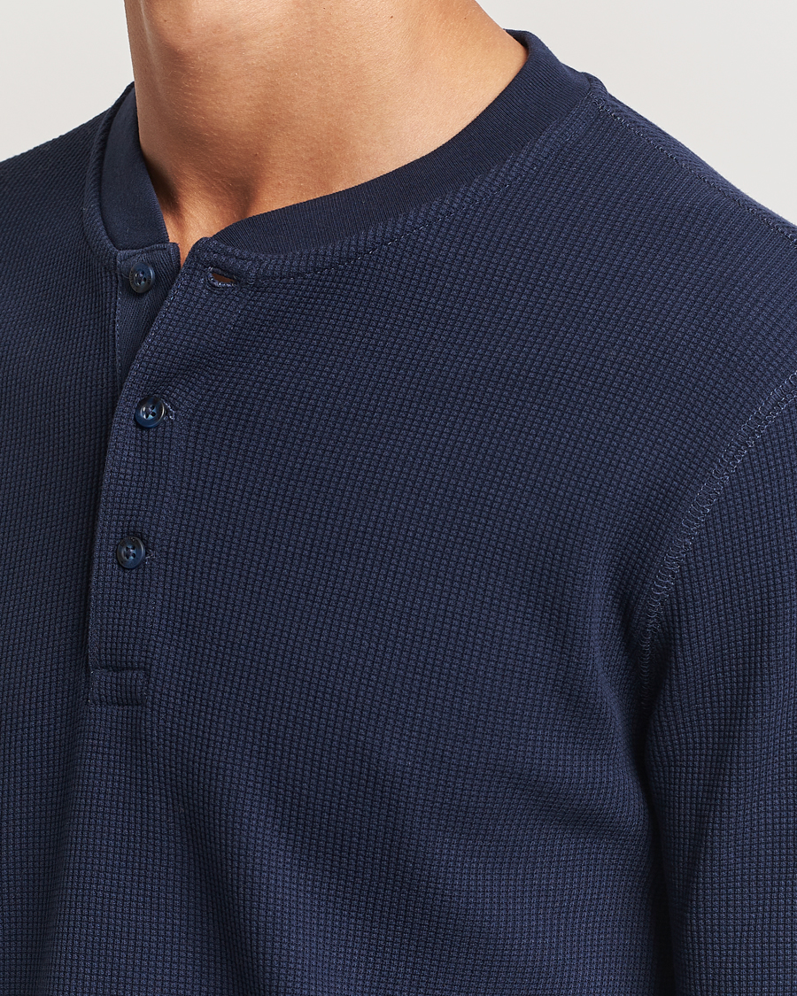 Herr | Tröjor | Levi's | Thermal Henley Navy Blazer