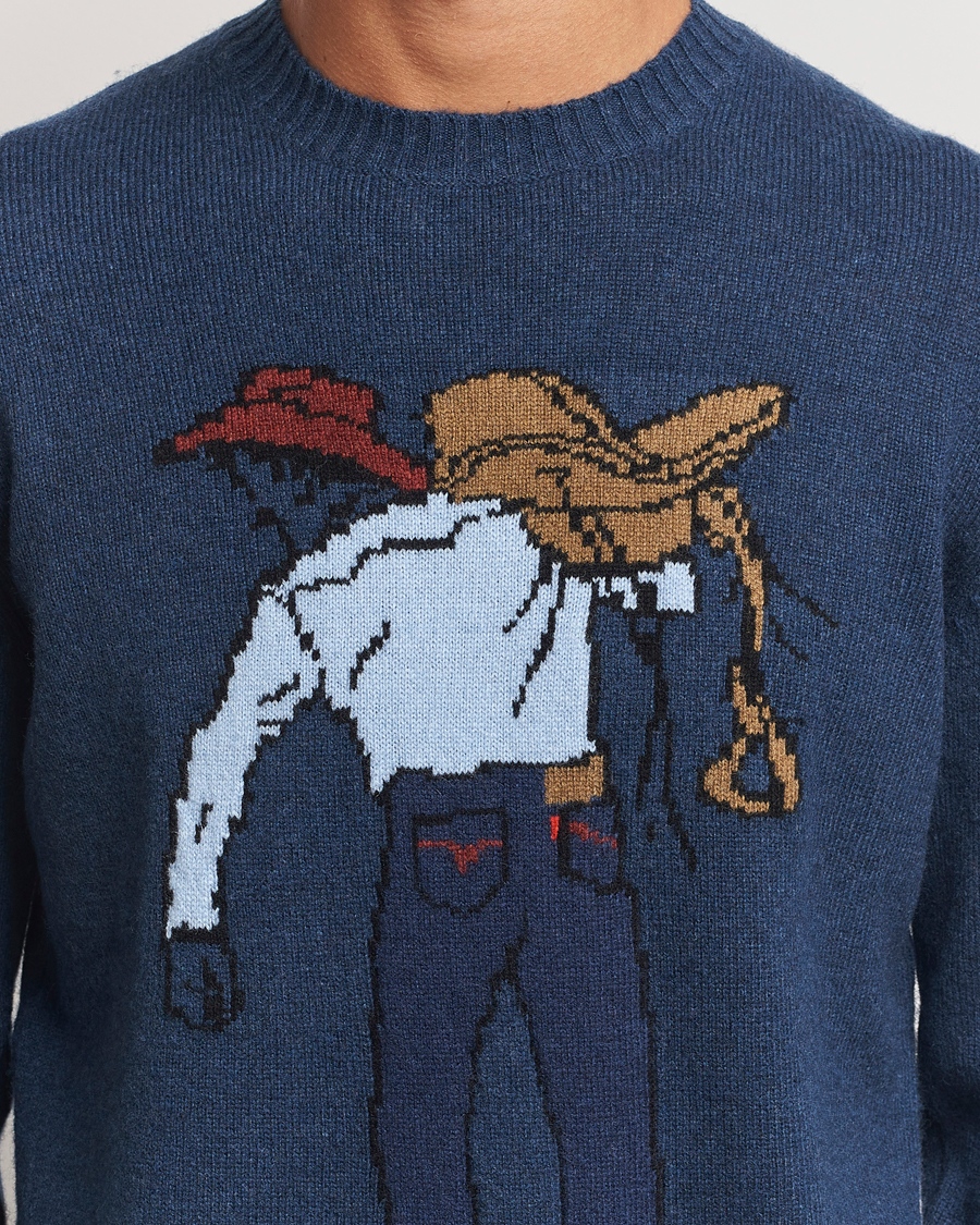 Herr | Tröjor | Levi's | Original Knitted Sweater Sargasso Sea