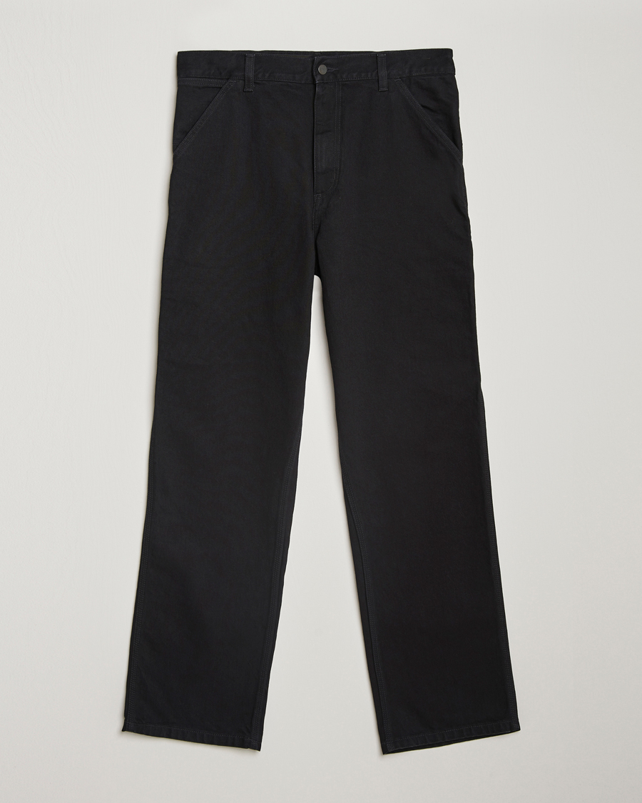 Herr | Jeans | Carhartt WIP | Single Knee Smith Denim Pants Black Rinsed