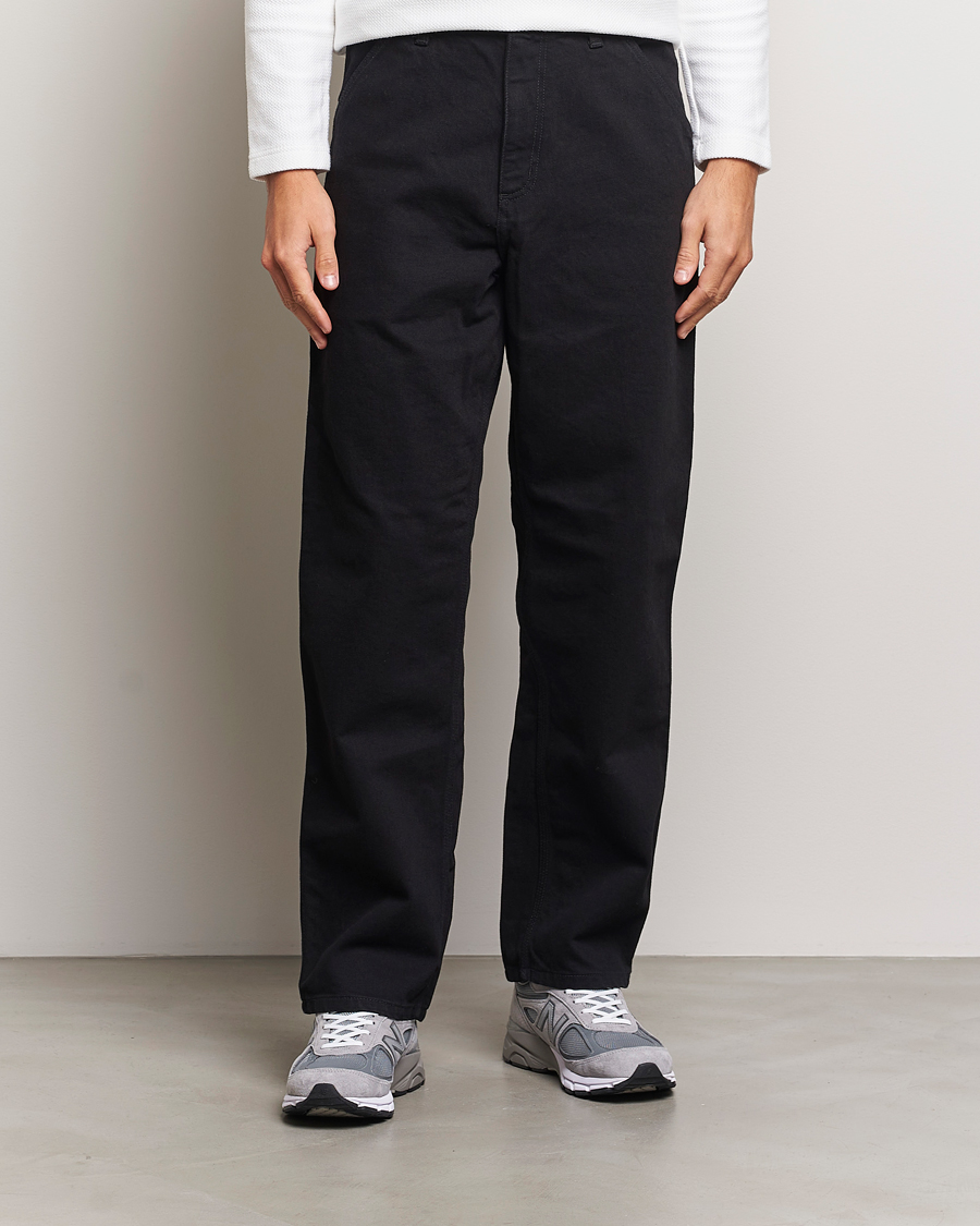 Herr | Jeans | Carhartt WIP | Single Knee Smith Denim Pants Black Rinsed