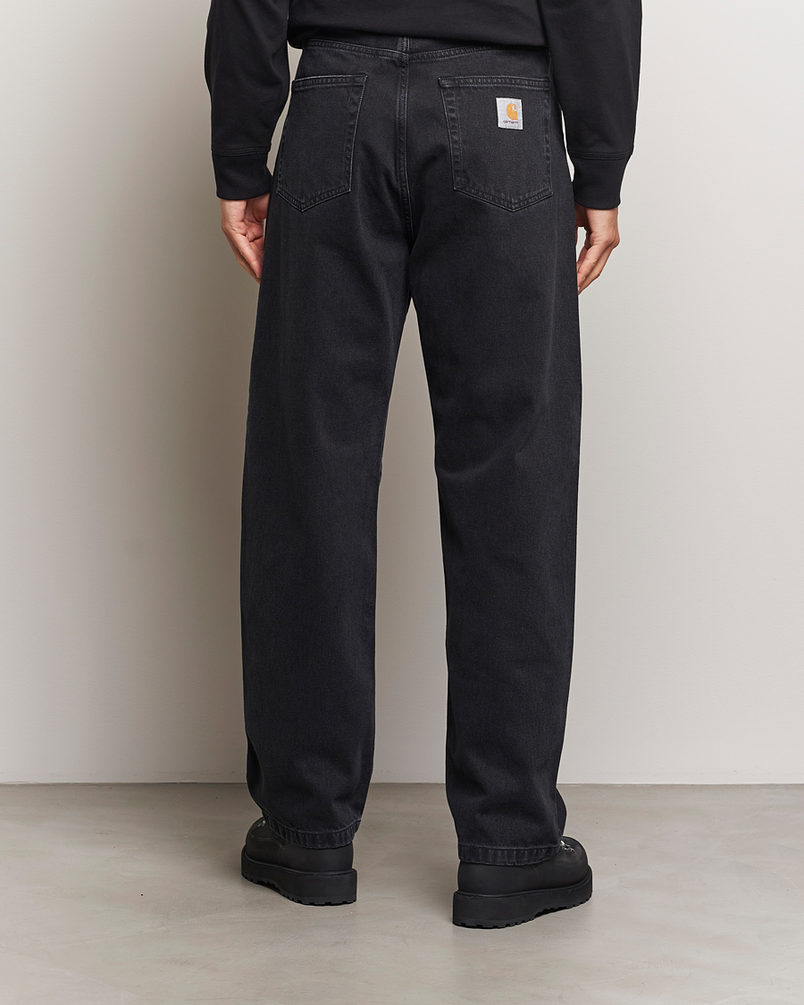 Herr | Jeans | Carhartt WIP | Landon Pant Robertson Denim Black Stone Washed