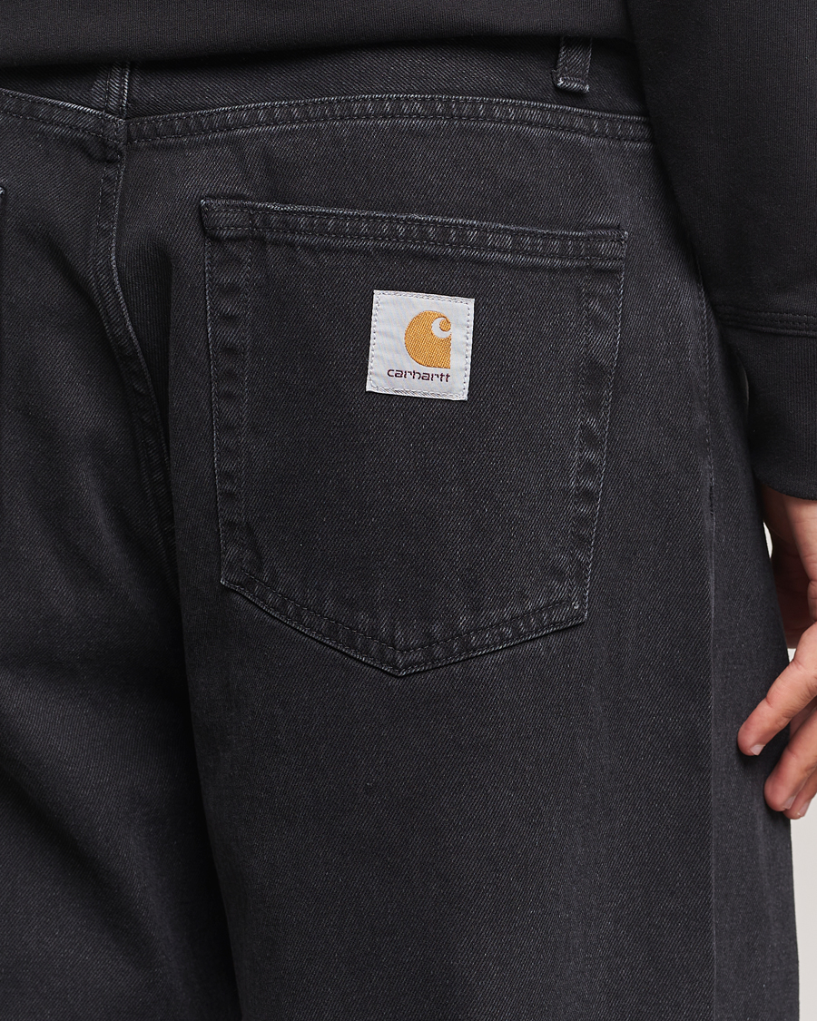 Herr | Jeans | Carhartt WIP | Landon Pant Robertson Denim Black Stone Washed