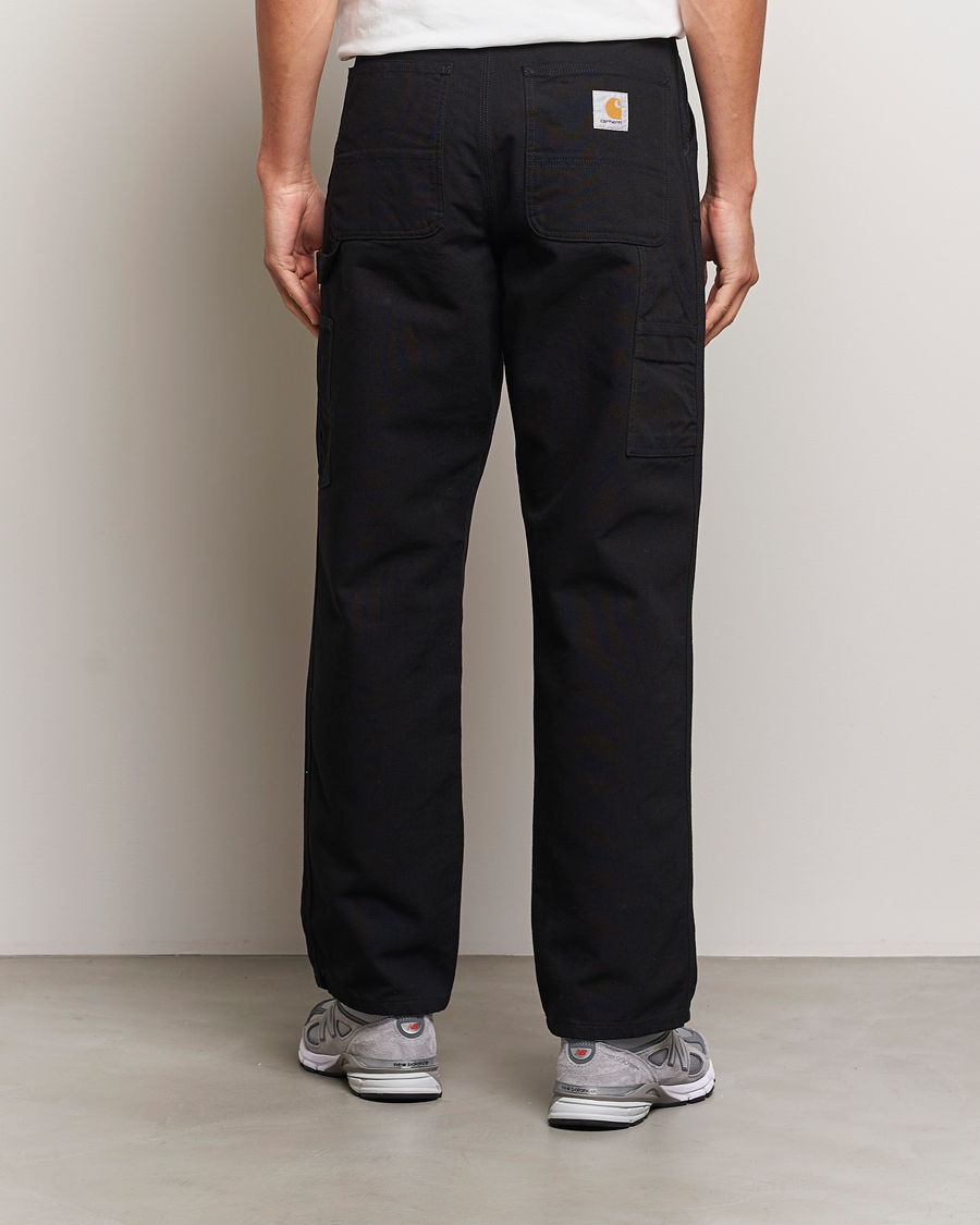 Herr | Byxor | Carhartt WIP | Single Knee Pants Dearborn Canvas Black
