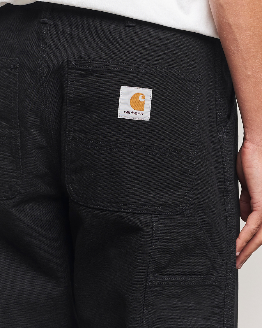 Herr | Byxor | Carhartt WIP | Single Knee Pants Dearborn Canvas Black