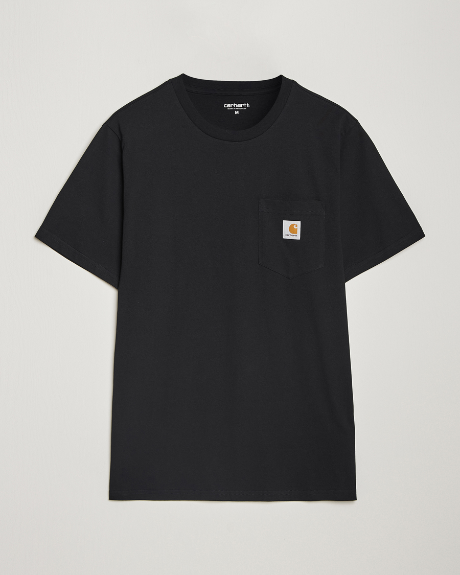 Herr | T-Shirts | Carhartt WIP | Pocket Cotton T-Shirt Black