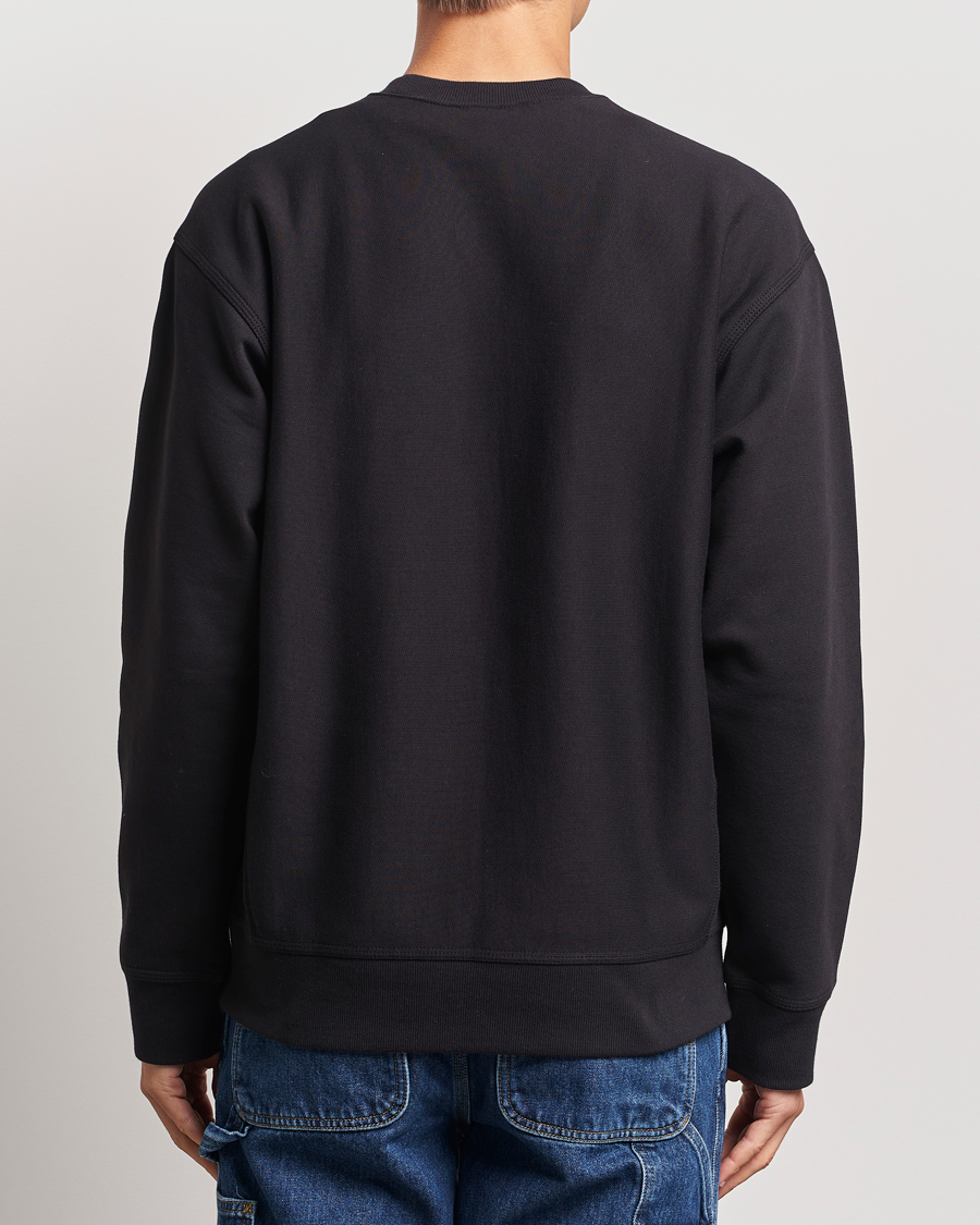 Herr | Tröjor | Carhartt WIP | American Script Sweatshirt Black