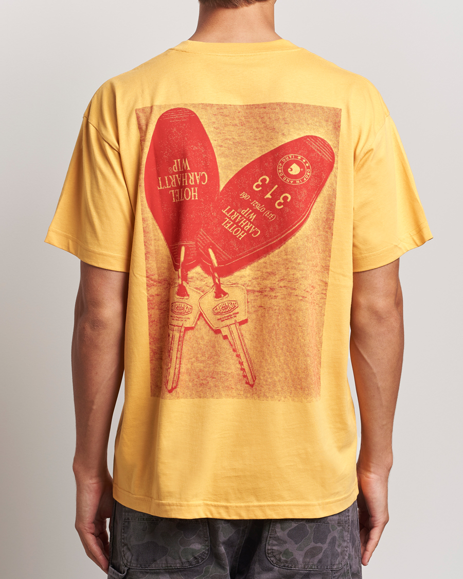 Herr | T-Shirts | Carhartt WIP | Hotel Keys Organic Cotton T-Shirt Winter Spice