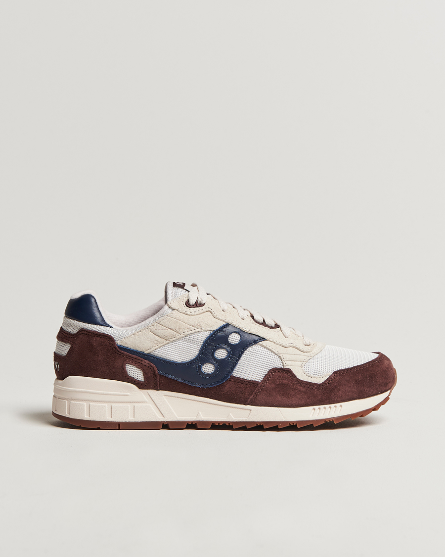Herr | Saucony Shadow 5000 Sneaker Moon/Chocolate | Saucony | Shadow 5000 Sneaker Moon/Chocolate
