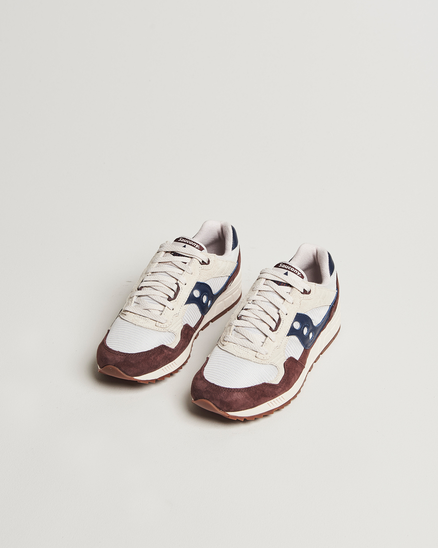 Herr | Saucony Shadow 5000 Sneaker Moon/Chocolate | Saucony | Shadow 5000 Sneaker Moon/Chocolate