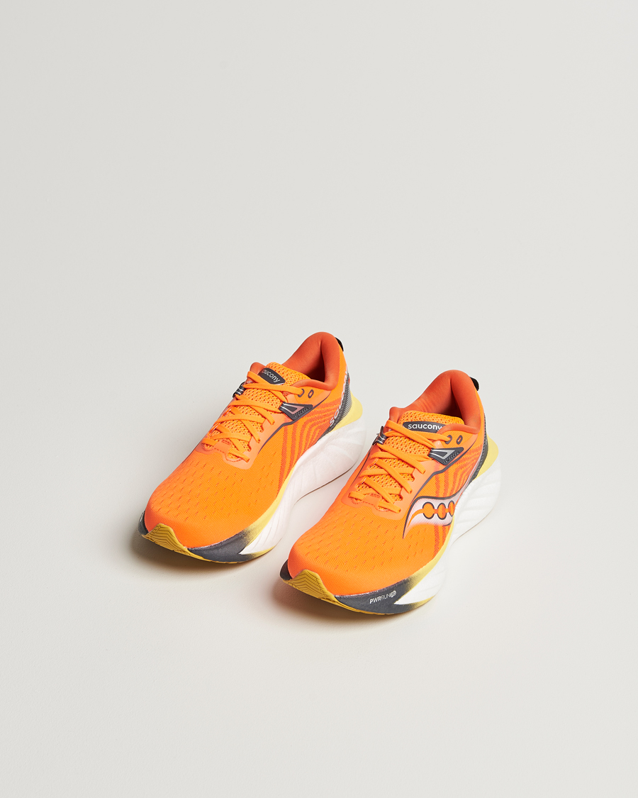 Herr | Saucony Triumph 22 Running Sneakers Spice/Canary | Saucony | Triumph 22 Running Sneakers Spice/Canary