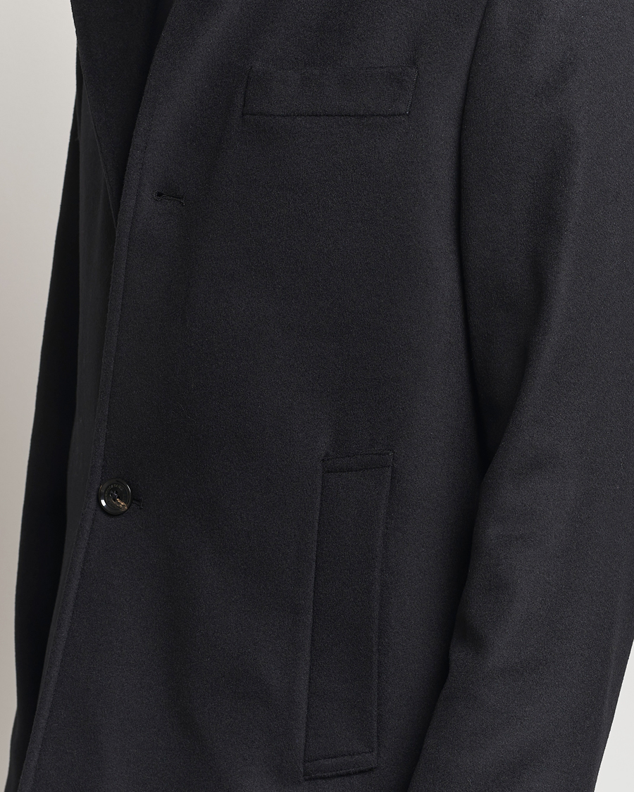 Herr | Jackor | J.Lindeberg | Jesse Melton Cashmere Coat Black