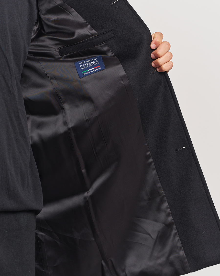 Herr | Jackor | J.Lindeberg | Jesse Melton Cashmere Coat Black
