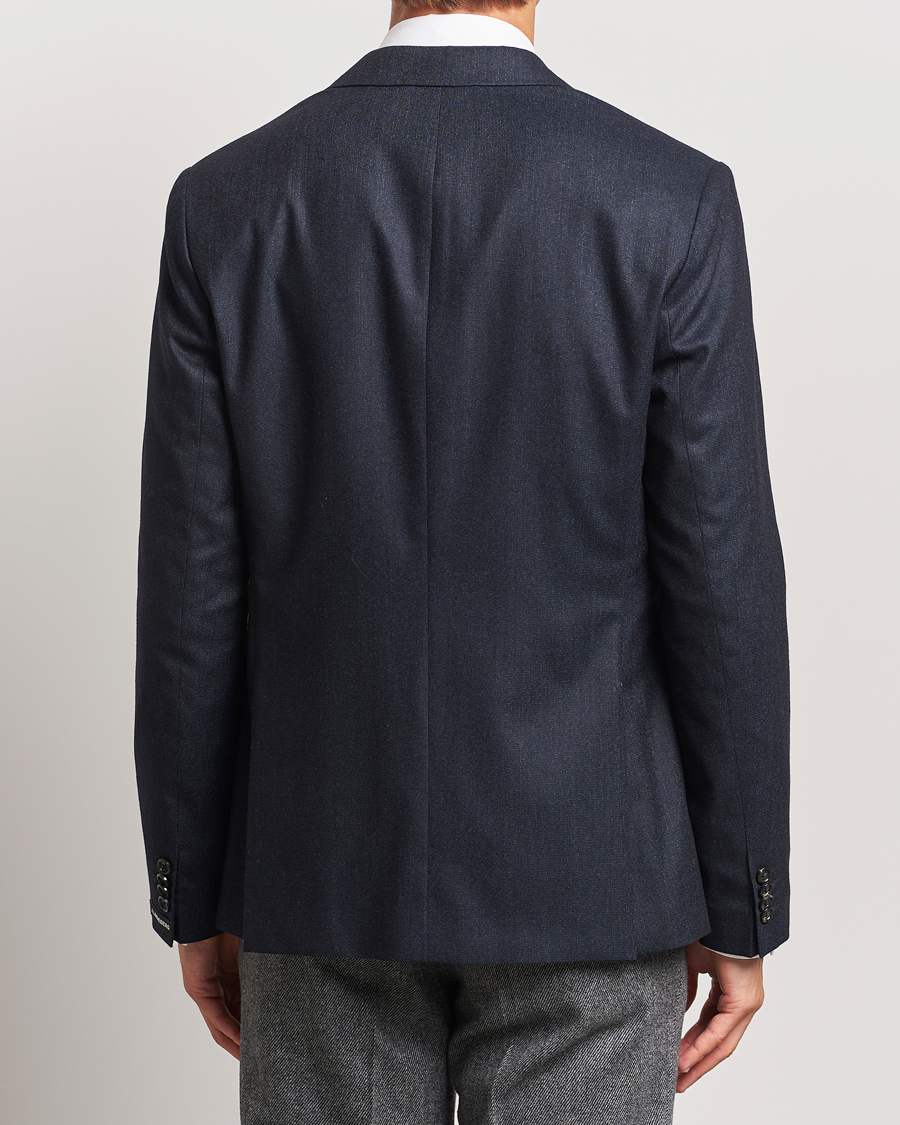 Herr | Kavajer | J.Lindeberg | Elton Unlined Cash Stretch Flannel Blazer Navy