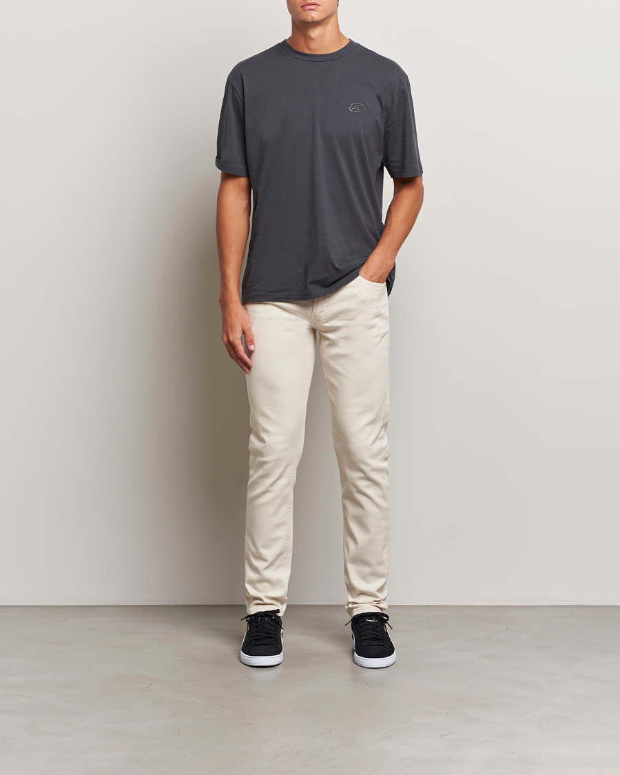 Herr | Byxor | J.Lindeberg | Jay Solid Twill Stretch Jeans Moonbeam