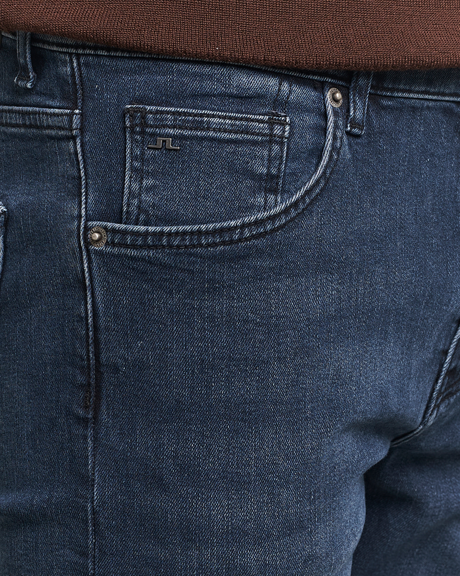 Herr | Jeans | J.Lindeberg | Jay Active Jeans Dark Blue