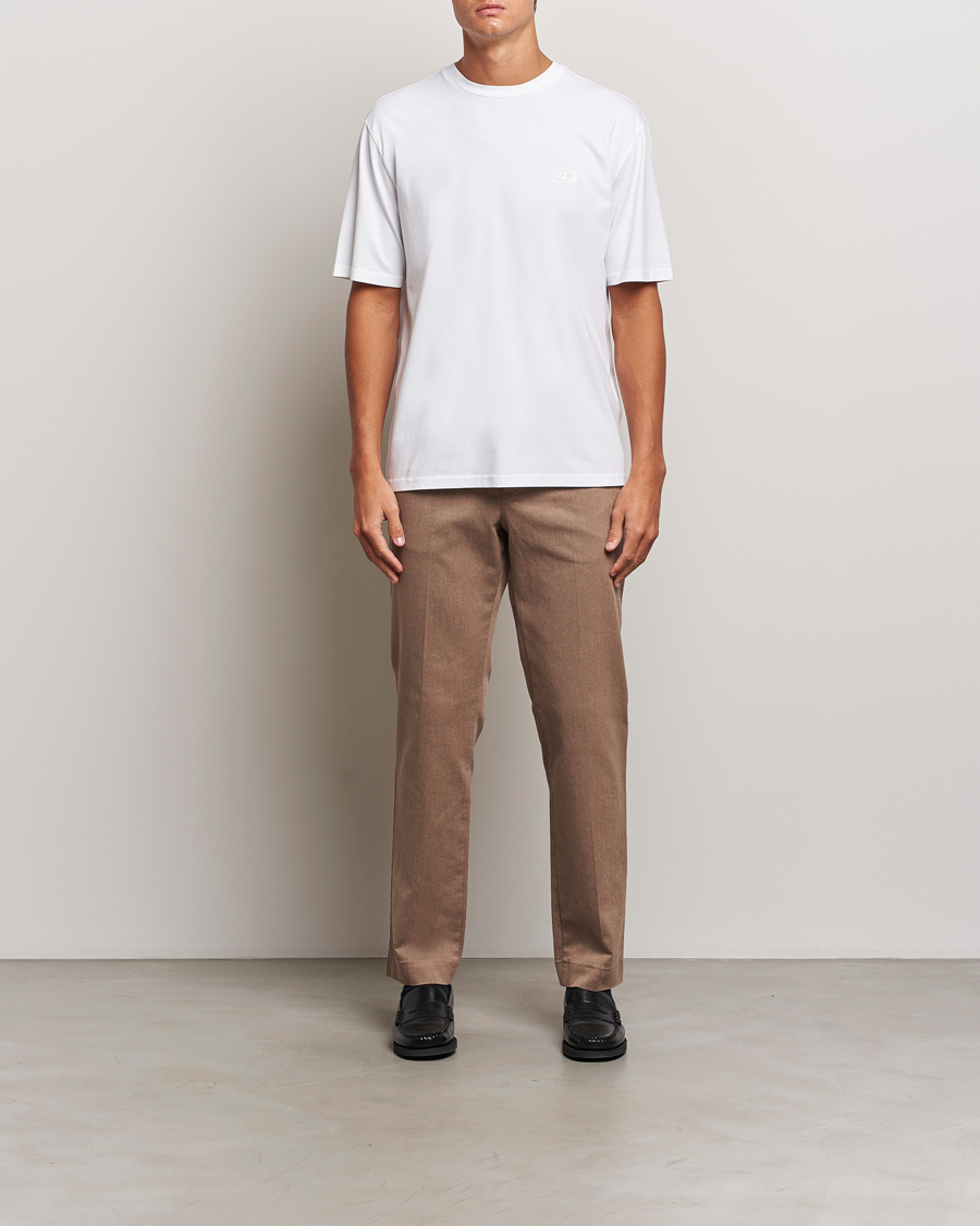 Herr | T-Shirts | J.Lindeberg | Hale Logo T-Shirt White