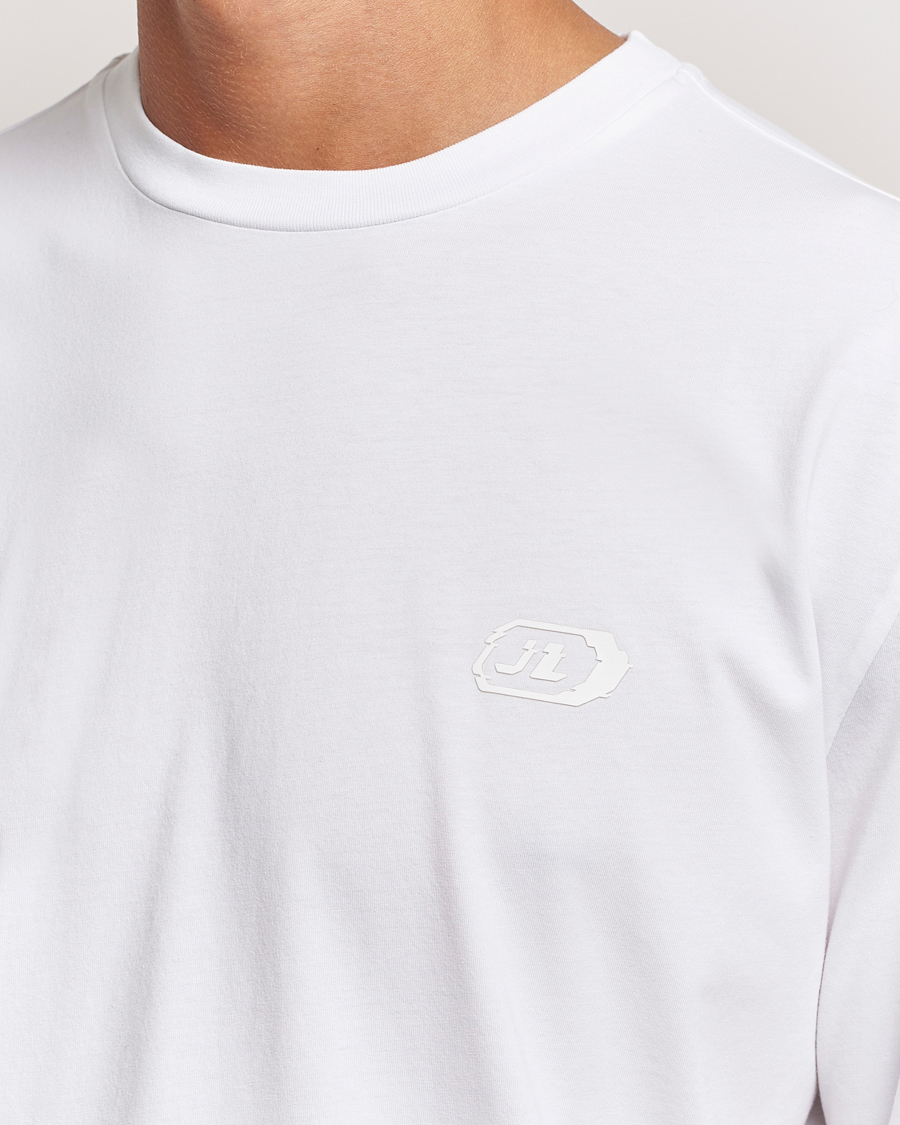 Herr | T-Shirts | J.Lindeberg | Hale Logo T-Shirt White
